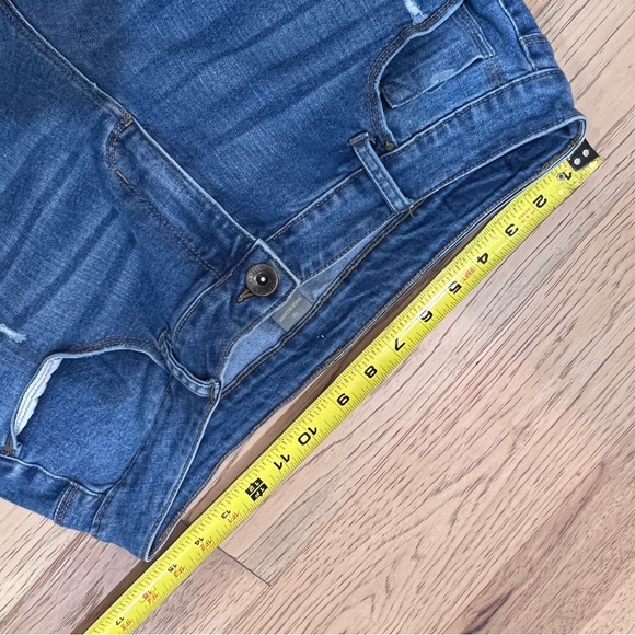 Northern Reflections distressed capri jeans size 12 - Picture 8 of 8